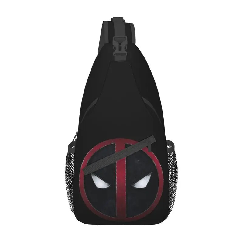 Casual Deadpool Sling Crossbody Backpack Men Shoulder Chest Bags for Traveling