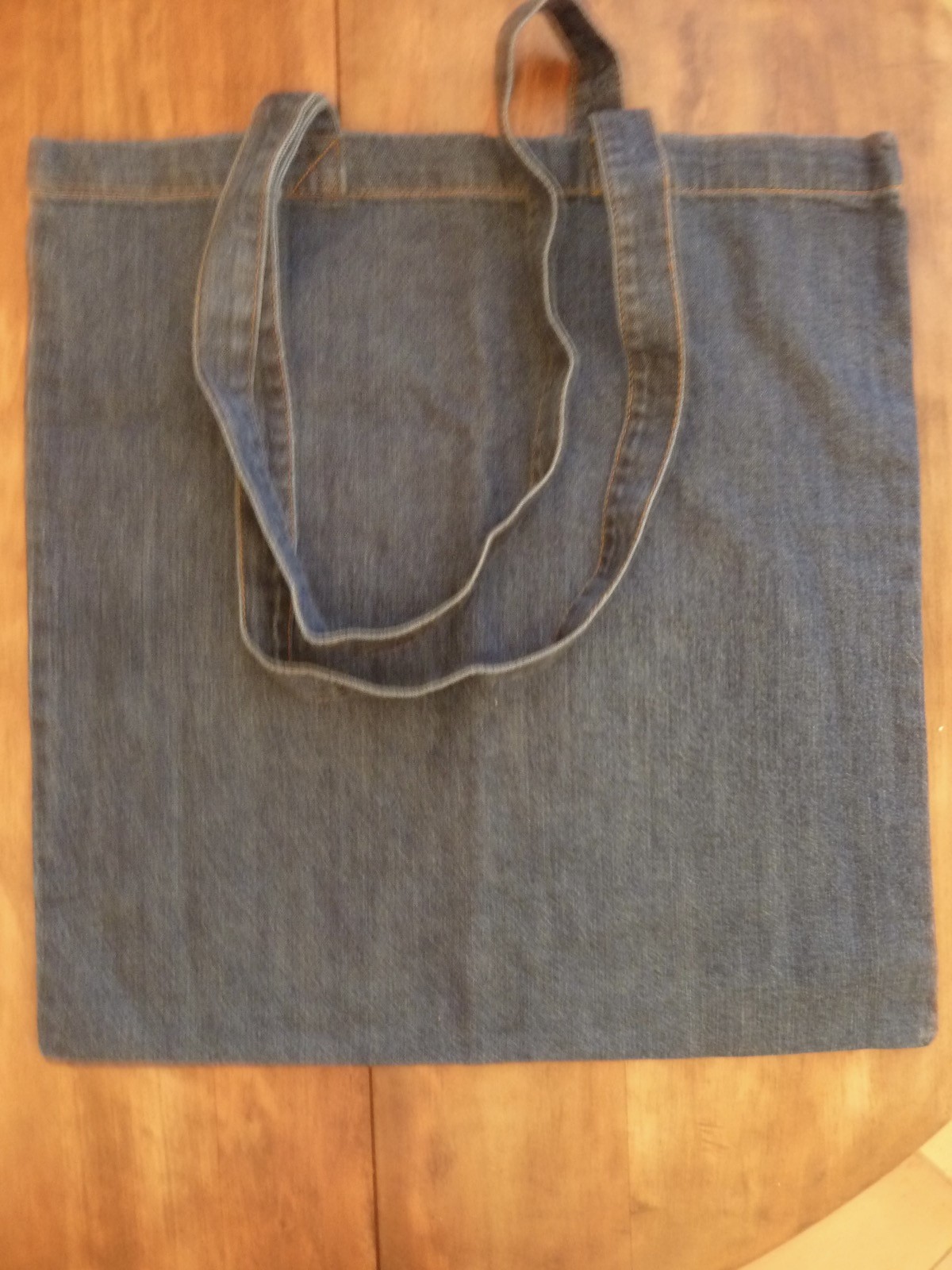 ISSUE Project Room Brooklyn Denim Tote Bag 15 X16″ 