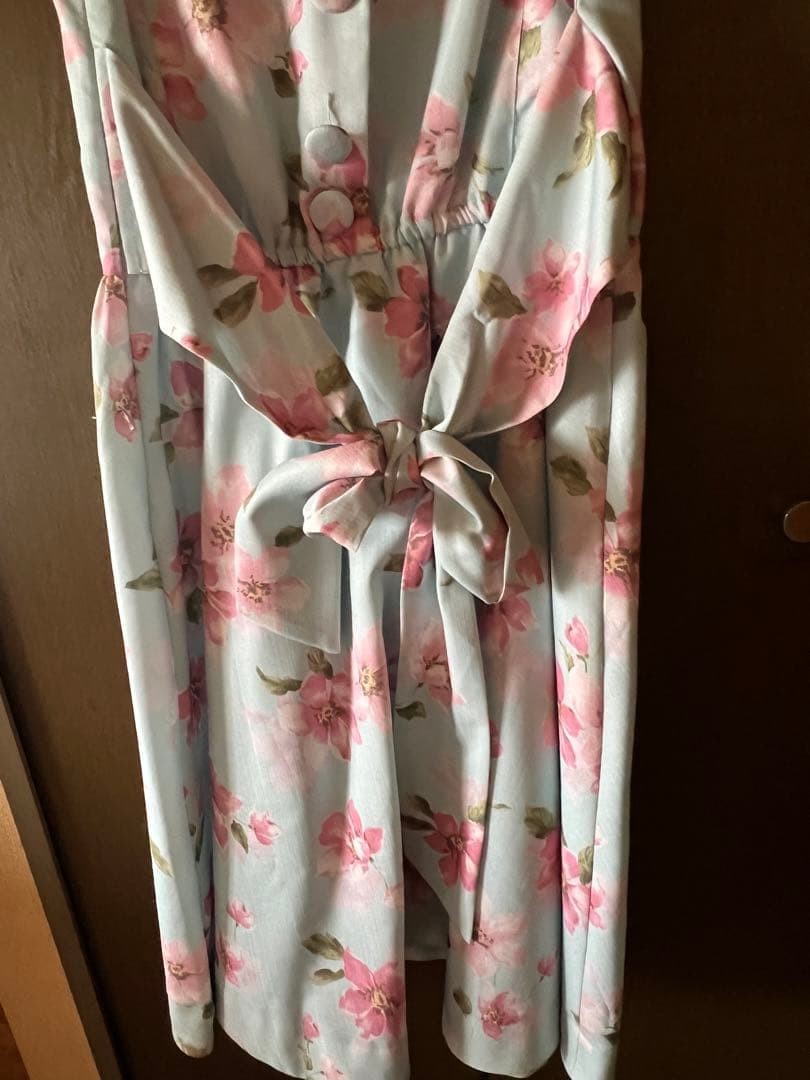Liz Lisa Floral pattern back ribbon dress