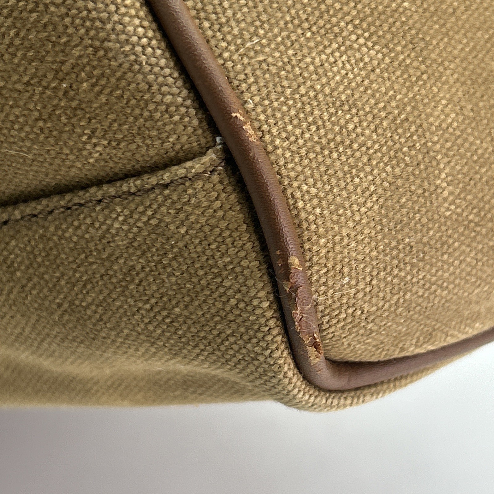 Notre Dame Heritage Gear Brown Duffle Bag Leather Accents