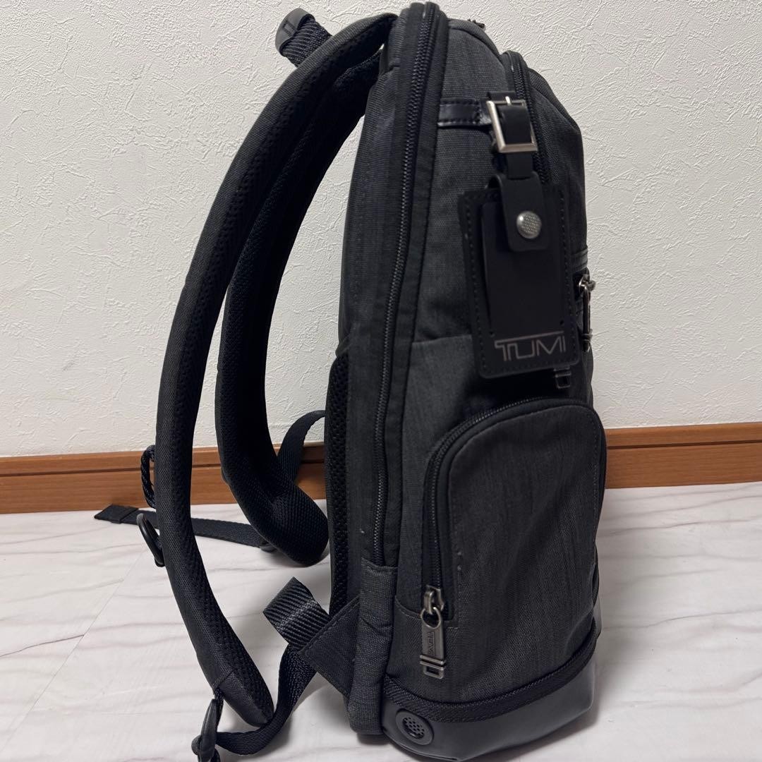 TUMI Alpha Bravo Knox Business Backpack Gray A4 PC Commute