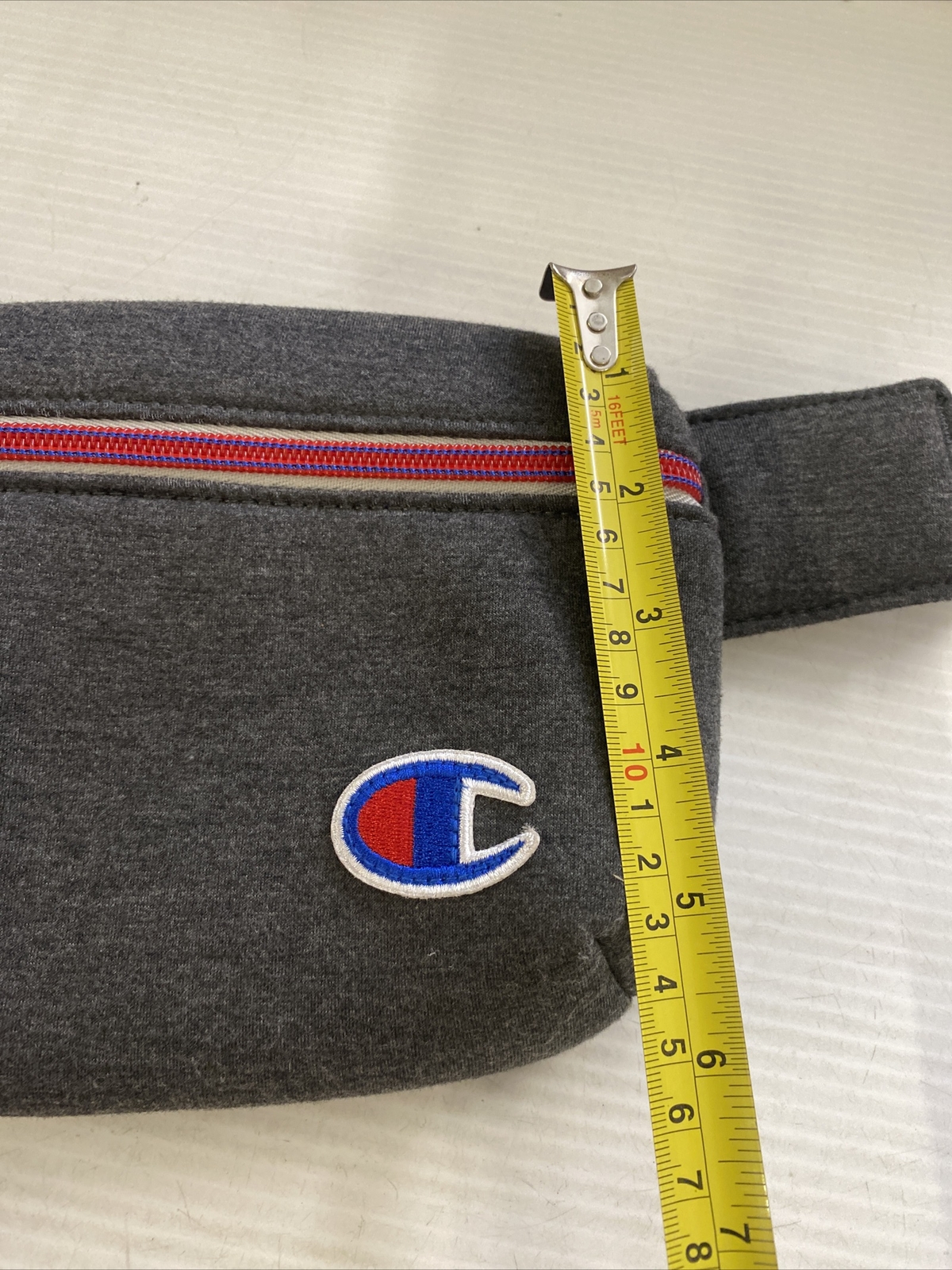 Champion Dark Heather Grey Attribute Waist Fanny Pack One Size