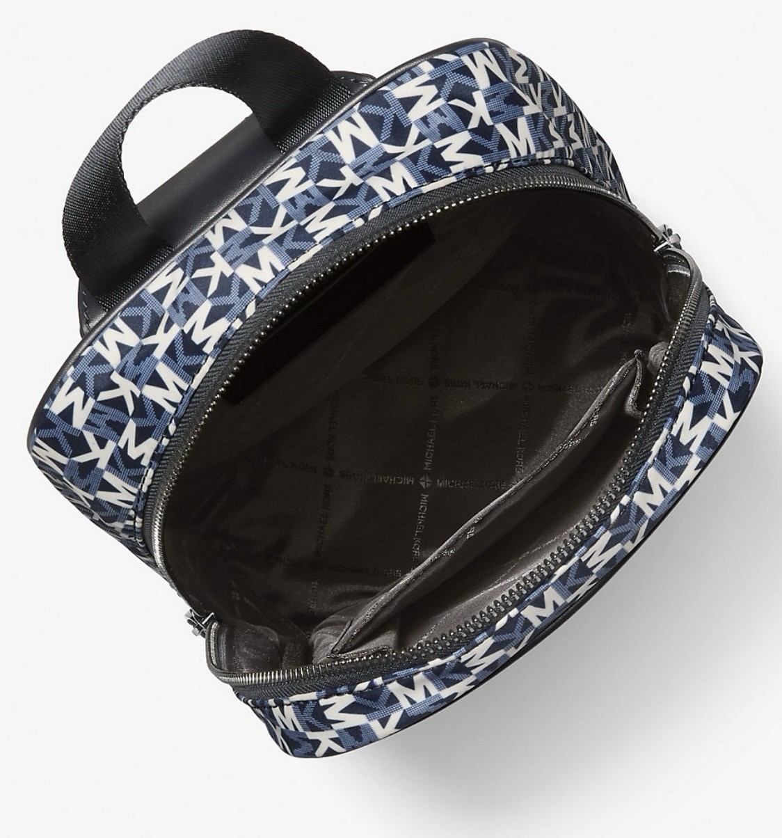 Michael Kors Lautner Logo Print Sling Pack Blue