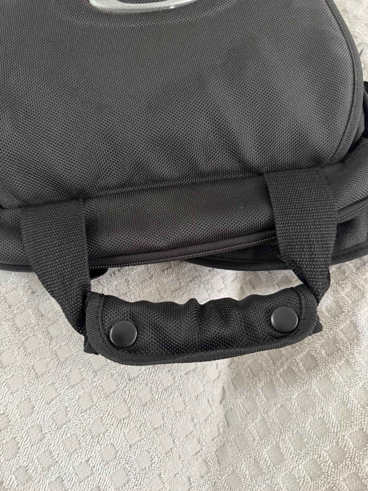Oakley Tactical Field Gear Vertical Messenger Day Pack Laptop Bag Black Vintage