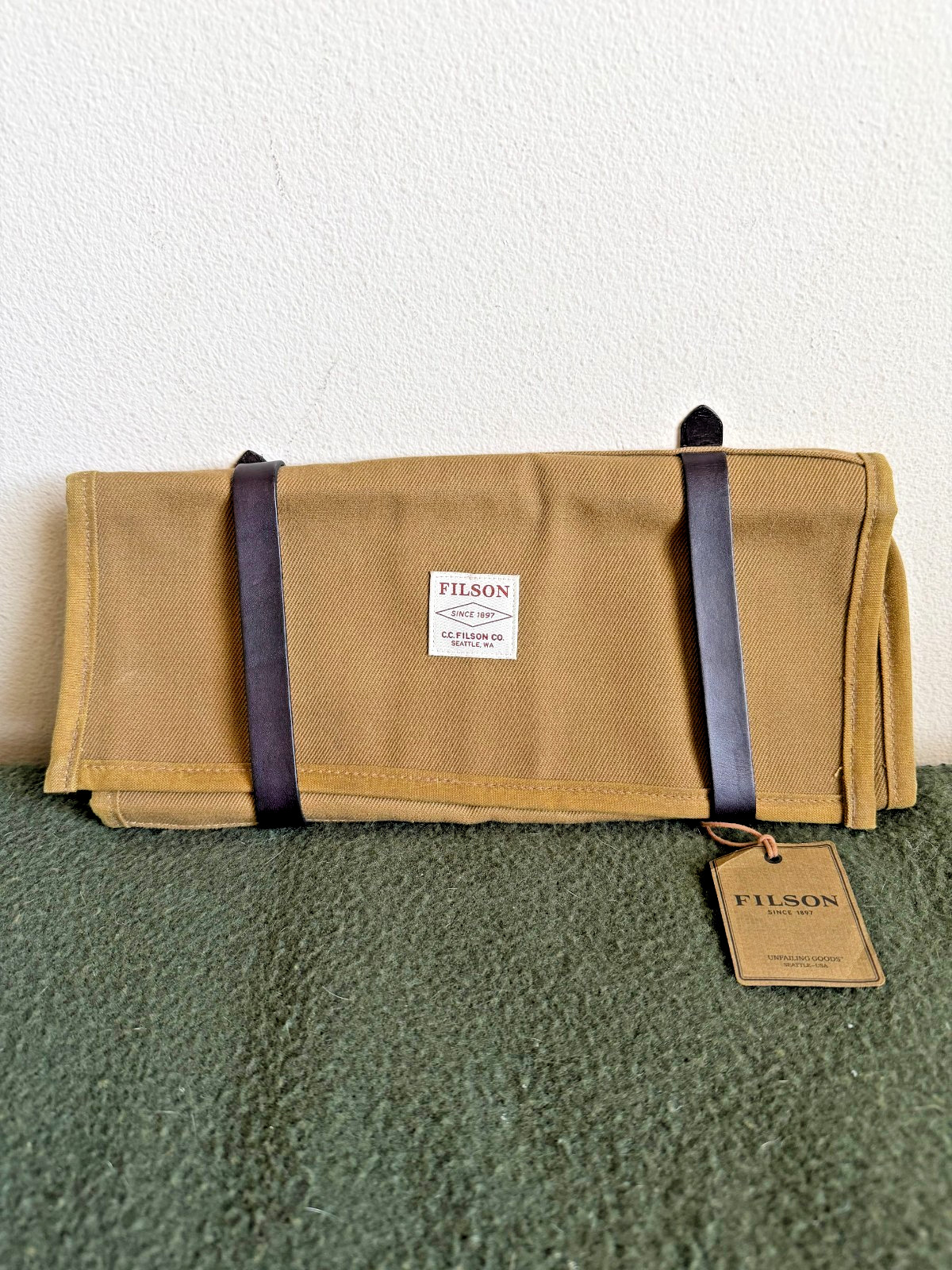 Rare | BNWT | Filson | Tool Roll | Rugged Twill & Tin Cloth | MIUSA