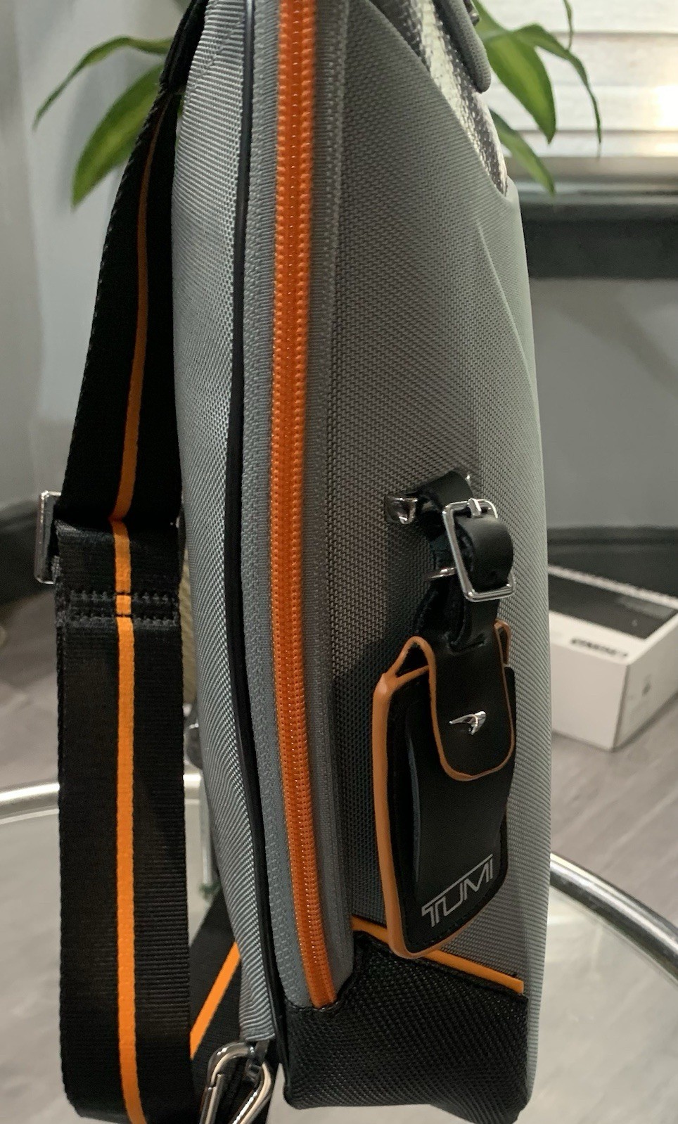 TUMI x McLaren Torque Sling – Super Grey