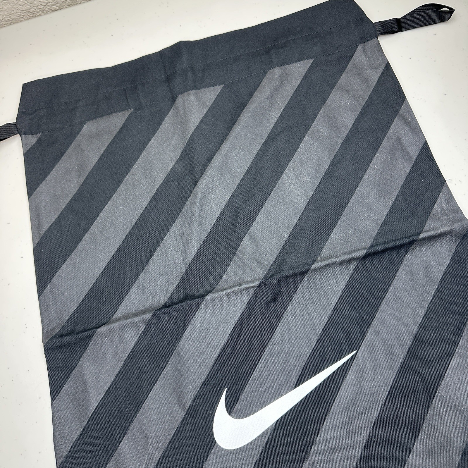Nike Drawstring XL Bag Sack Black for Sports Gym Football Laundry