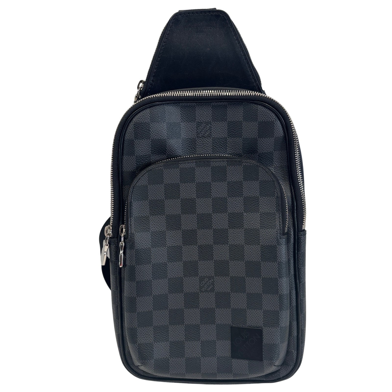 Louis Vuitton Avenue Slingbag Damier Graphite Canvas Men’s Shoulder Bag