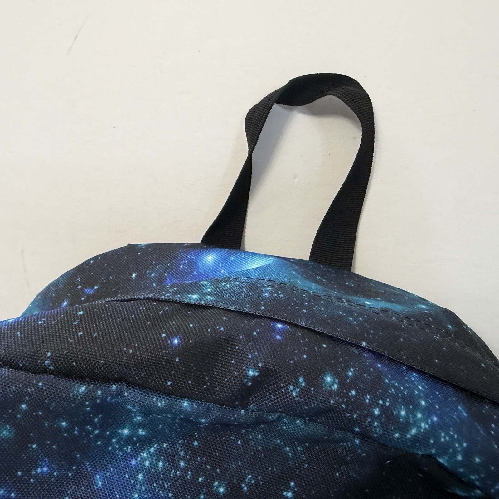JanSport Superbreak Backpack – Galaxy Space Stars Black Blue GUC