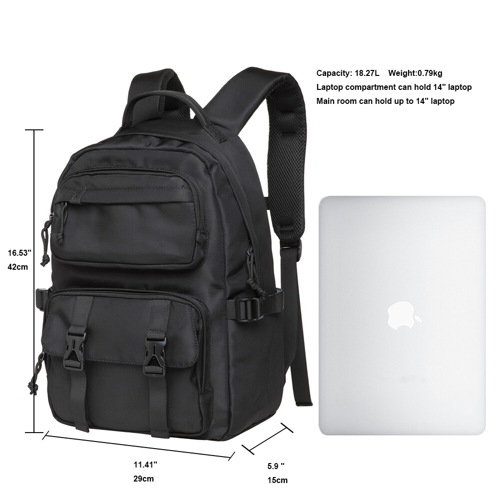KAUKKO School & Leisure Modern day pack for university office jobs – water