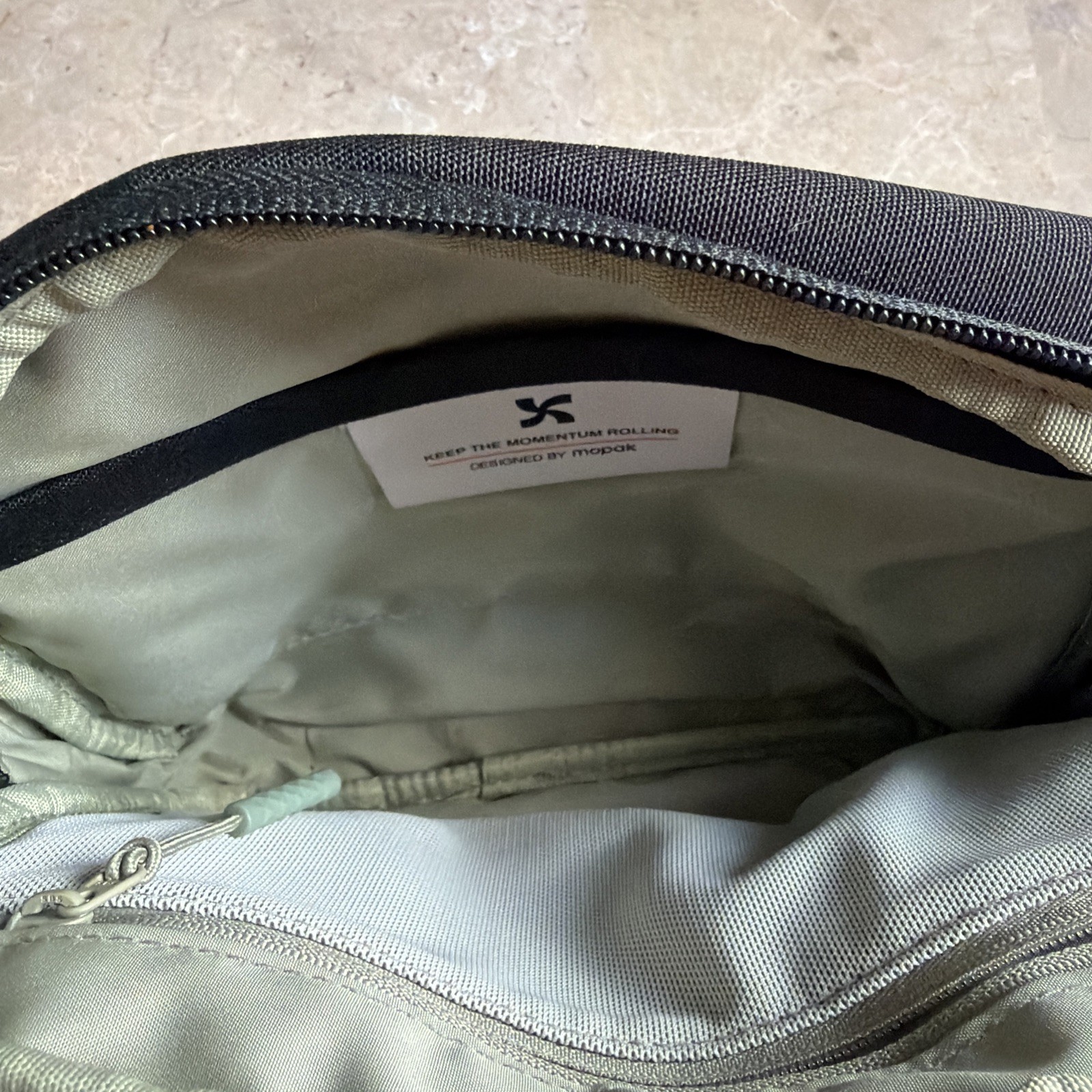 Mopak Wanderer Cross Body Tech Sling Recycled Bag MP-1003 Black Bellroy NEW