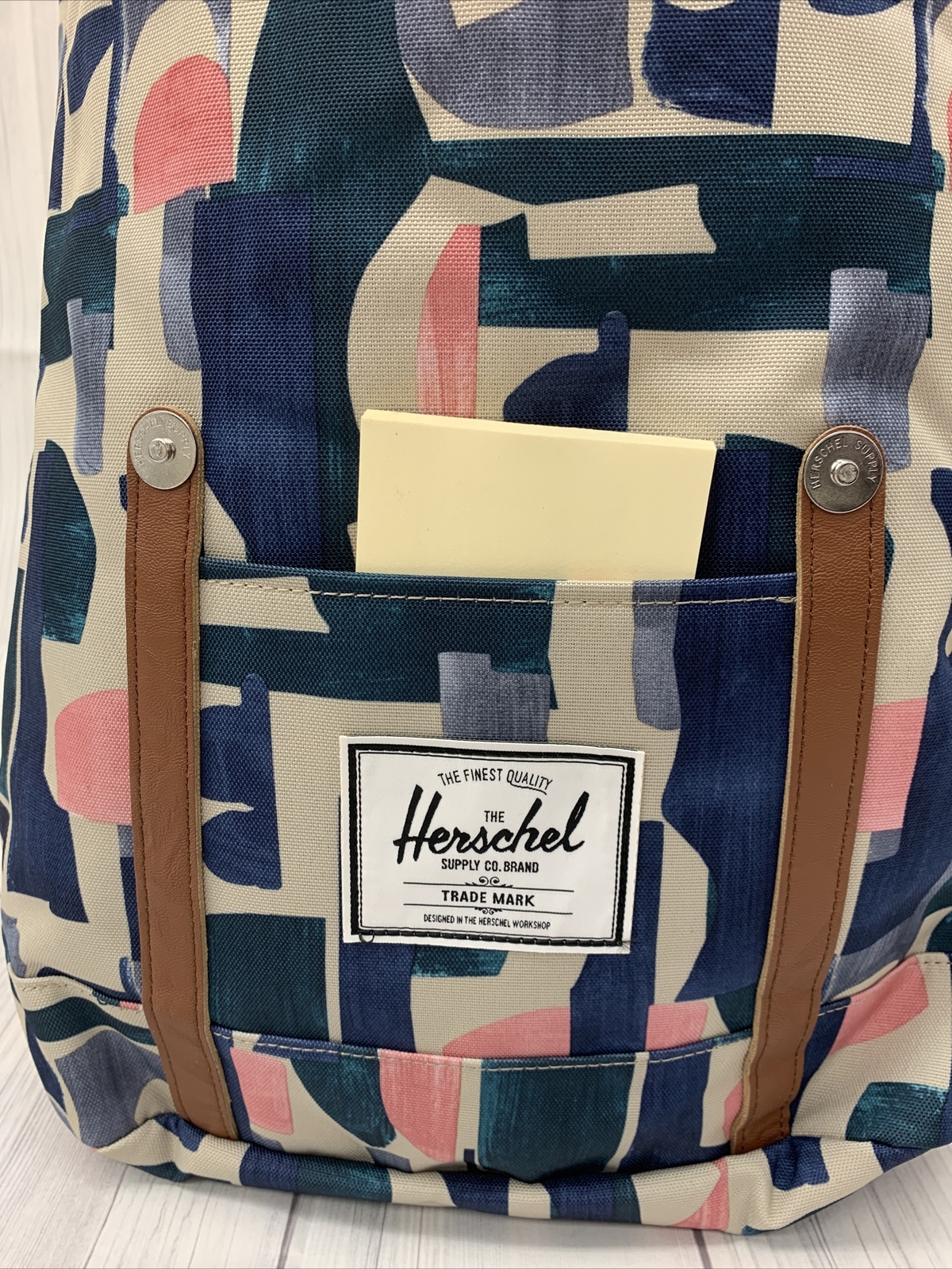 Herschel Supply Company Retreat Abstract Block Backpack