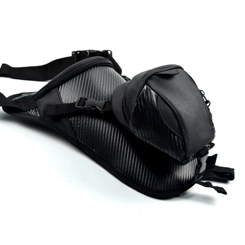 Motorcycle Leg Bag Knight Mens Waterproof Waist Bag Drop Leg Belt Fanny Pack