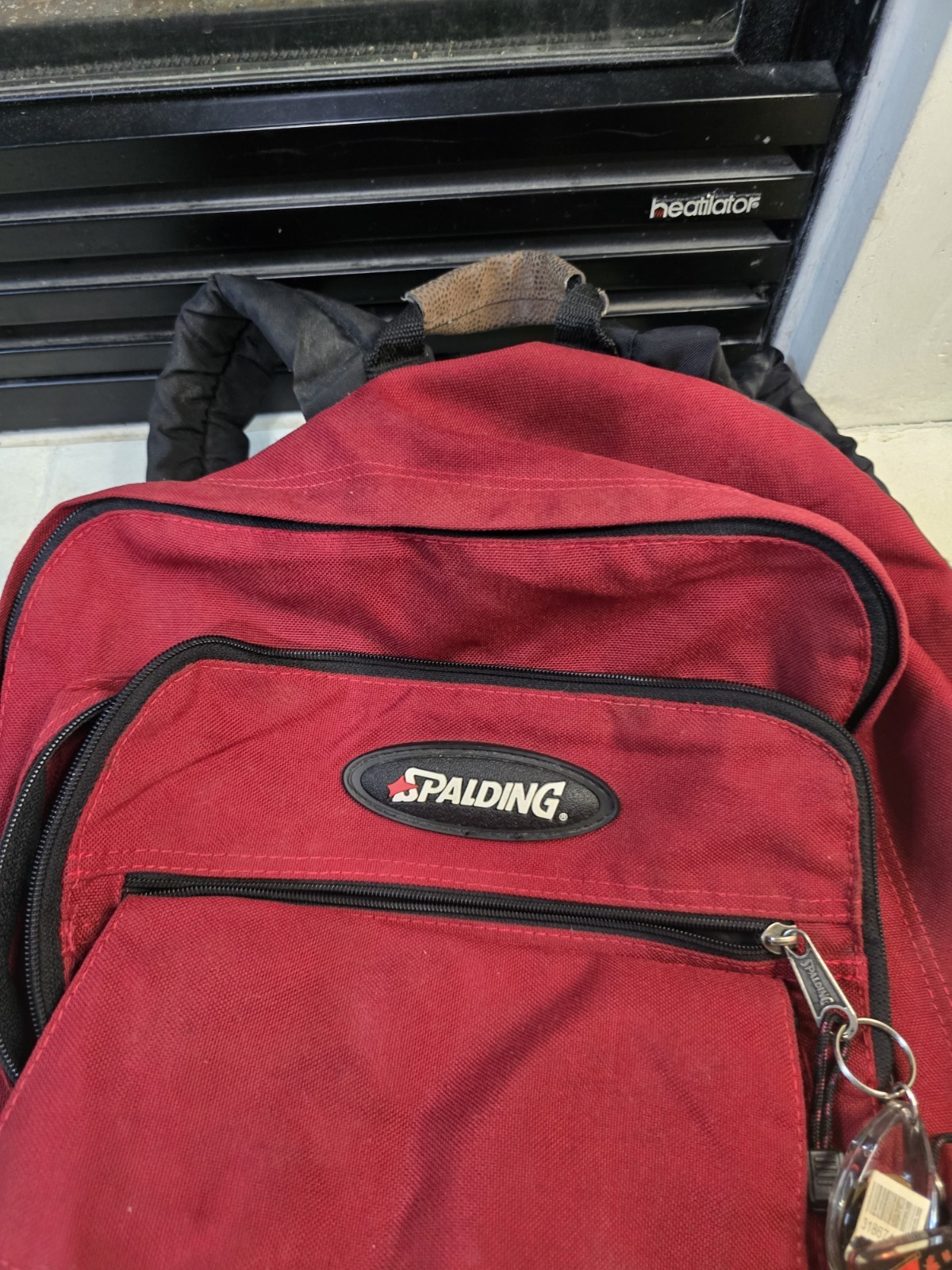 Spalding Backpack For Men Red Made In Sri Lanka