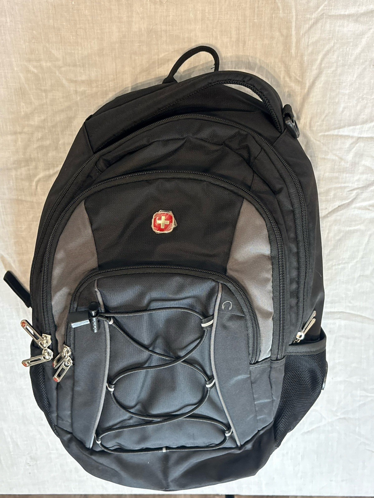 Swiss Gear Airflow Laptop Backpack Heavy Duty Travel Multi Pockets Pre-owned