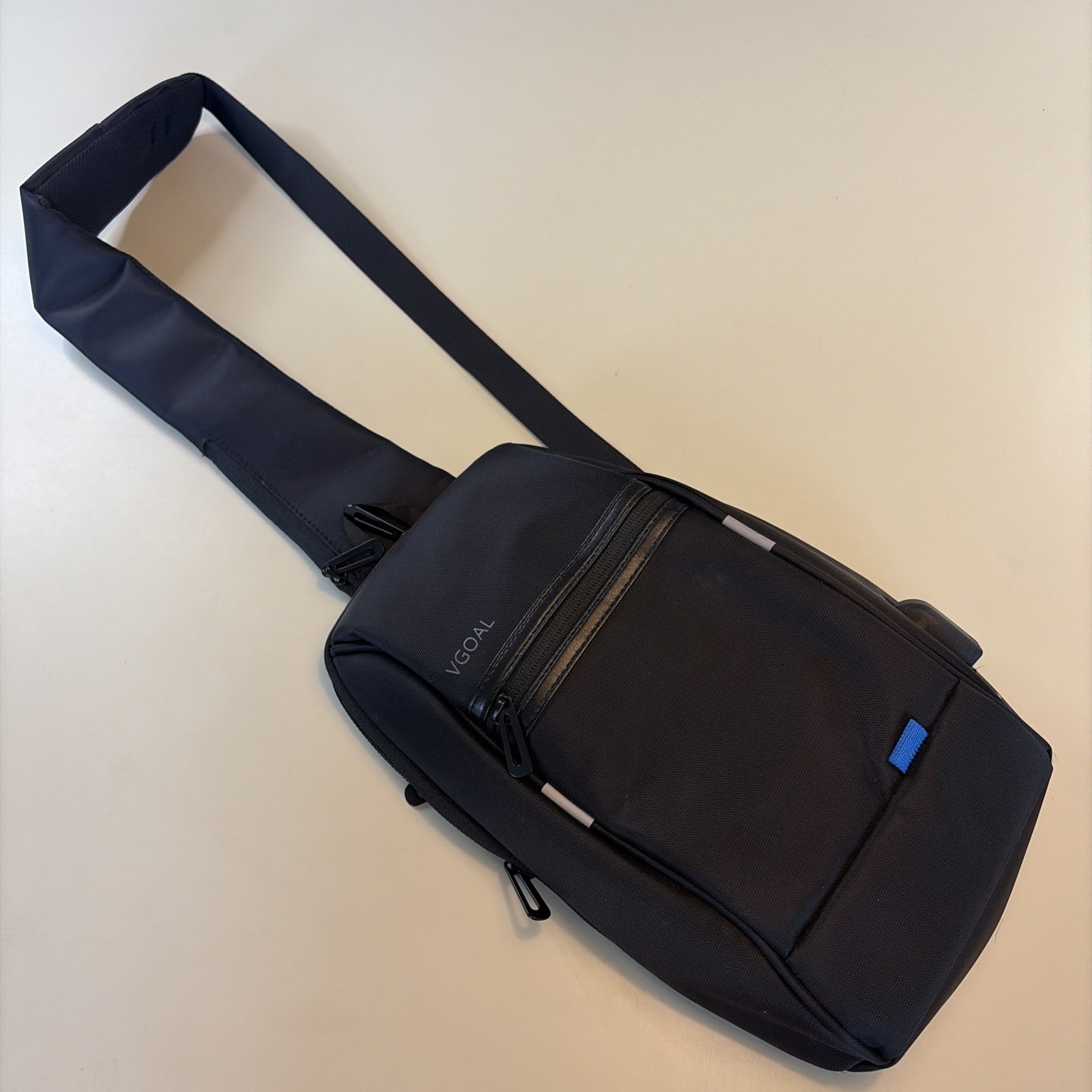 Backpack Men’s Shoulder Crossbody Sling Bag With USB Charging Port