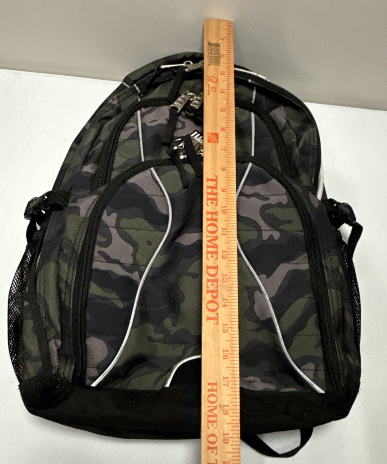 High Sierra Suspension Strap System Camo Computer Backpack