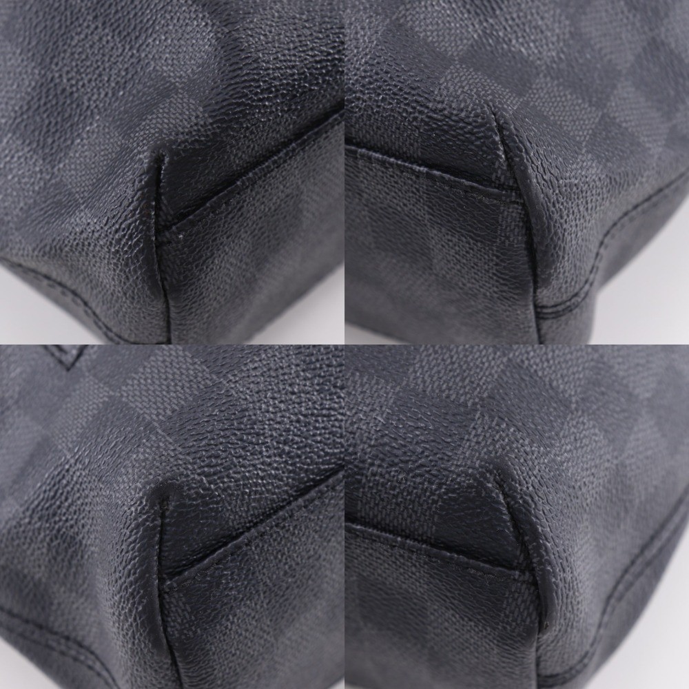 LOUIS VUITTON Mick MM Shoulder Bag N40004 black Damier Grafitto Canvas mens