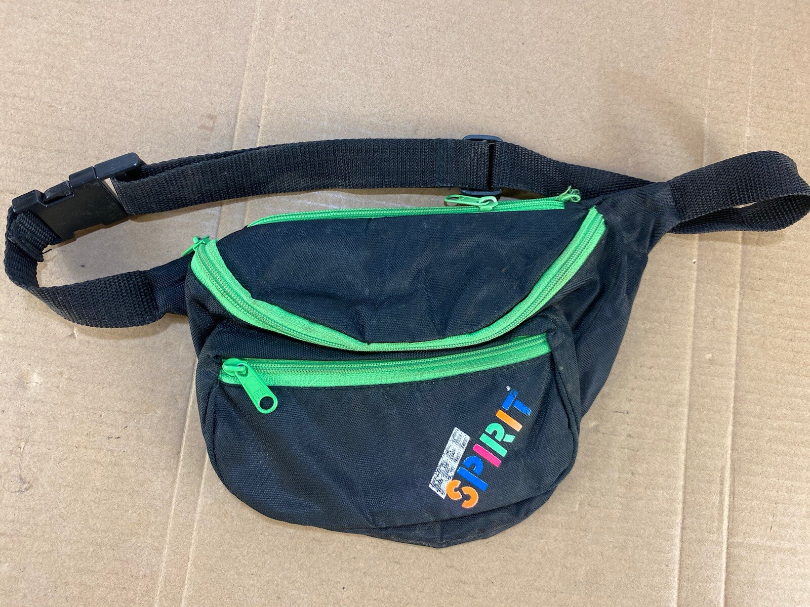 Retro Vintage 80s 90s Surf Skate neon fanny pack Tipsy Elves Camera Money Bag