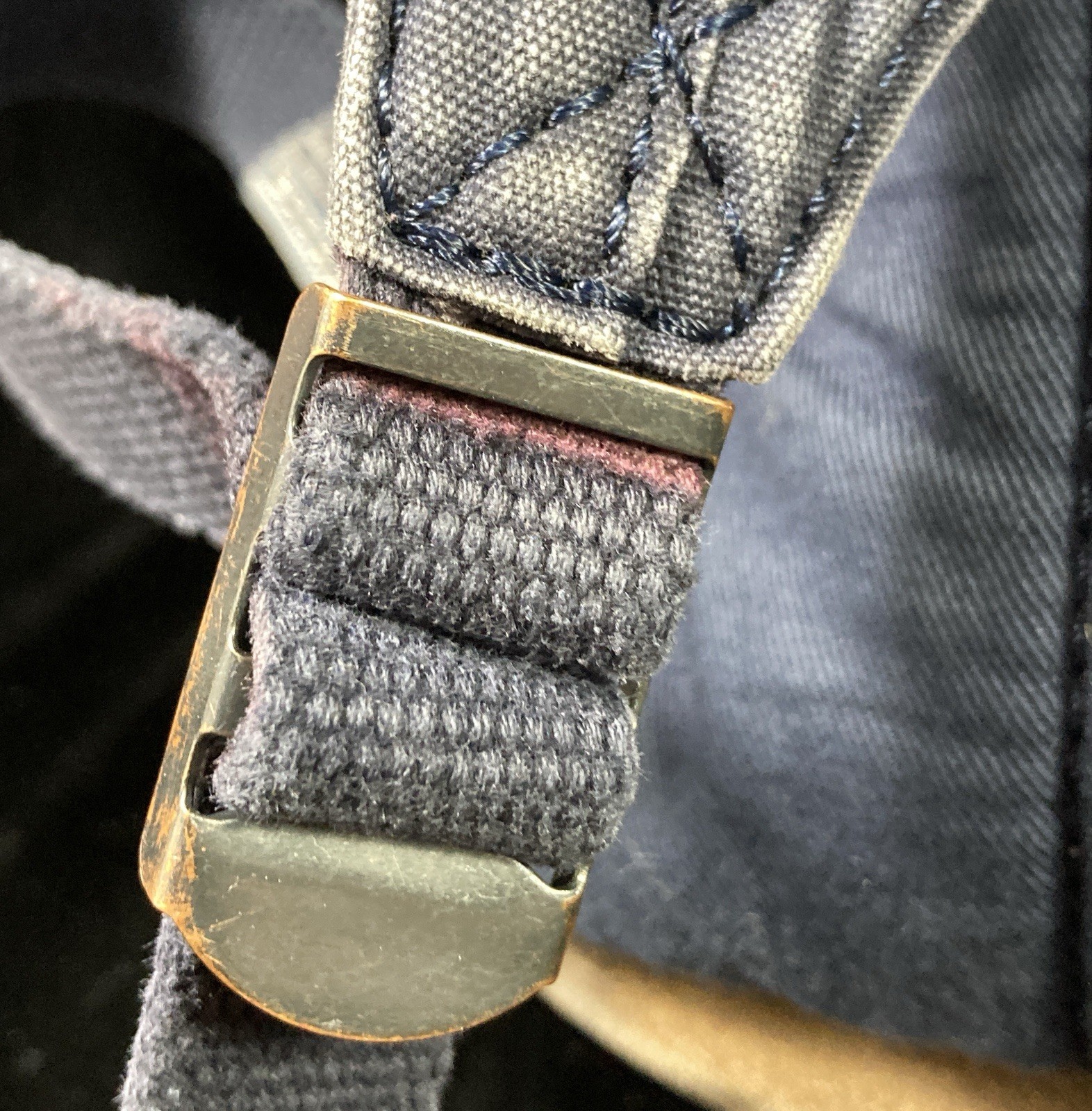 Ralph Lauren Denim Supply Backpack Hickory Stripe Paint Splatter DSRL