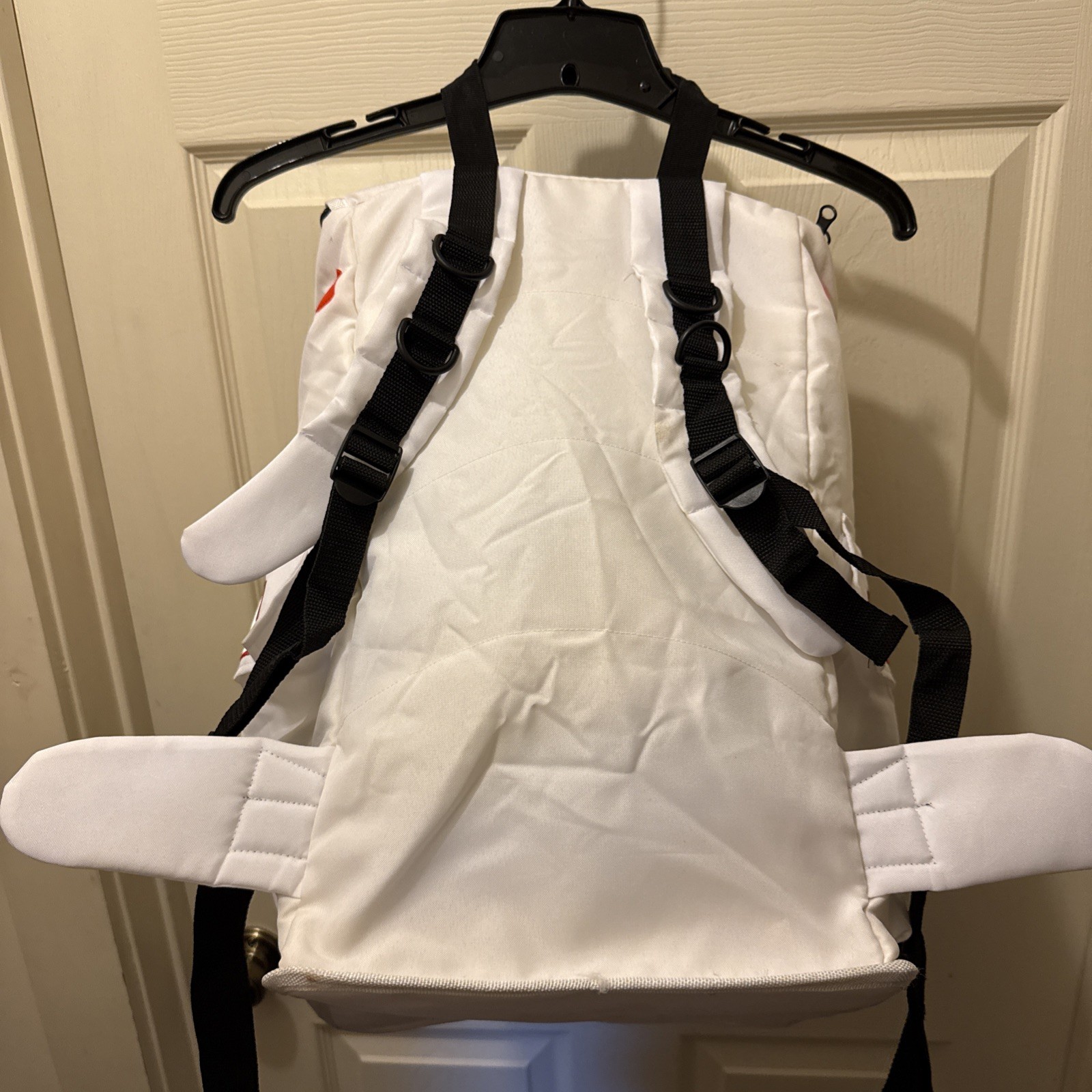 Aeromax Jr. Astronaut Backpack, White, NASA patches Adults/Childrens