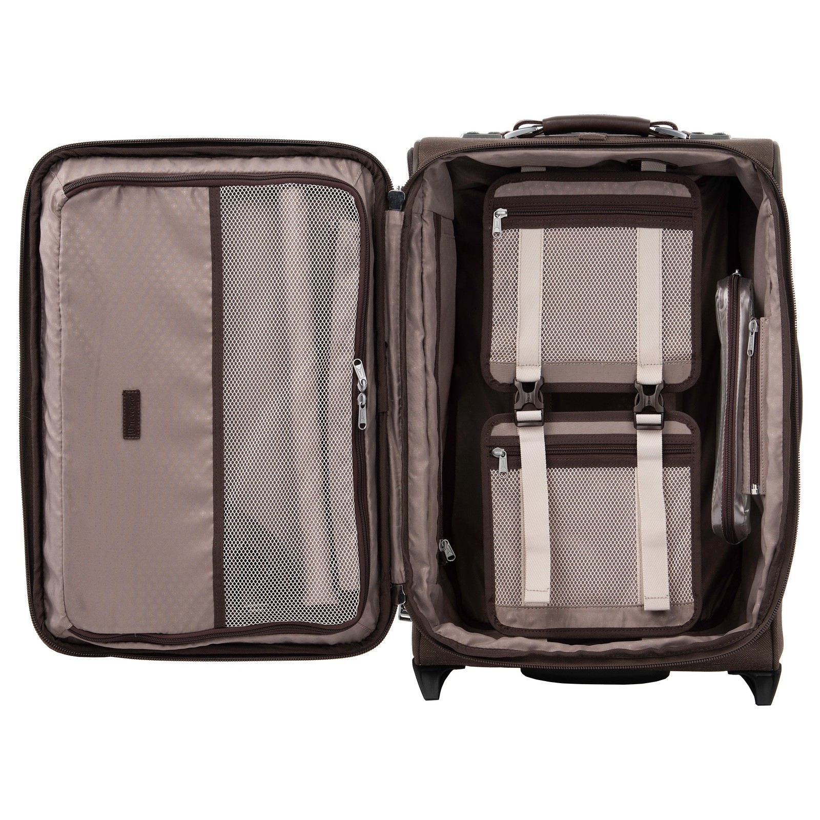 Travelpro Platinum Elite Softside Expandable Luggage, 2 Wheel Suitcase, 22 In U4