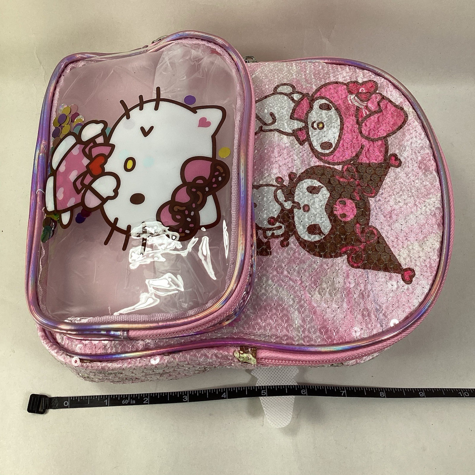 Hello Kitty and Friends Iridescent 10″ Mini Backpack Multi-Color NWT