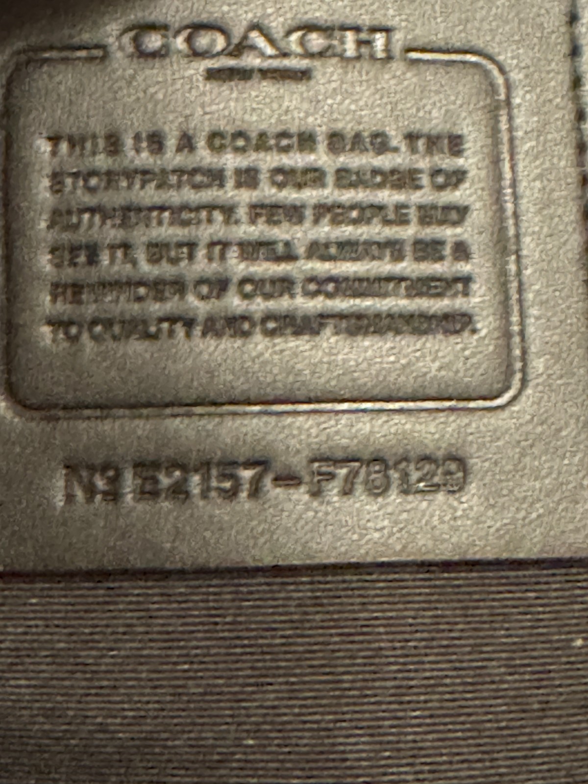 Coach Trekker 52 Black Pebbled Leather Duffle Weekender Bag F78129