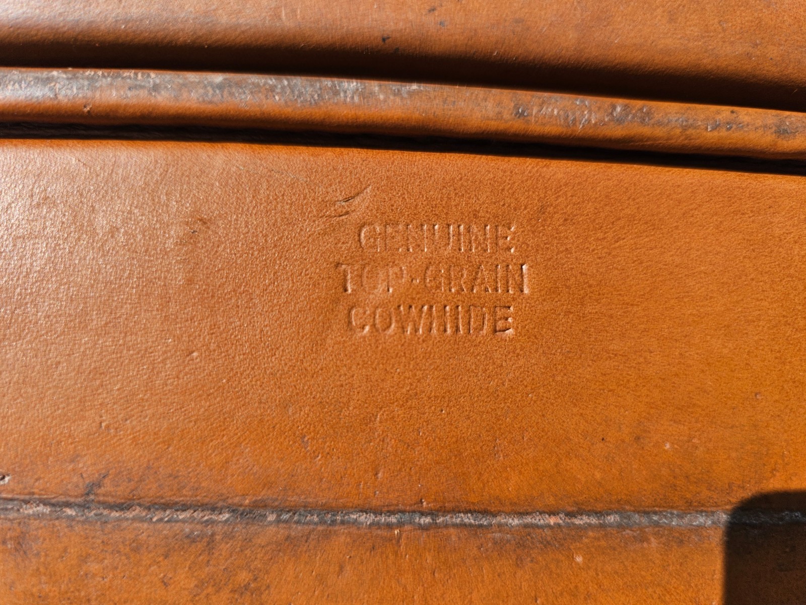 Vintage Tan Brown Leather Briefcase Gladstone-Style Doctors Bag Genuine Cowhide
