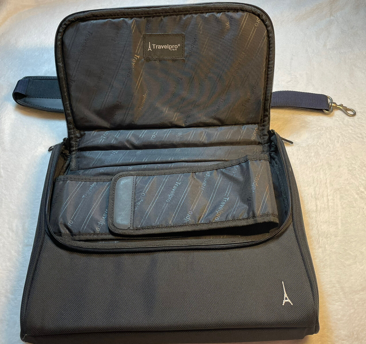 TRAVELPRO Black Laptop Bag Business Briefcase Travel Lightweight Professional