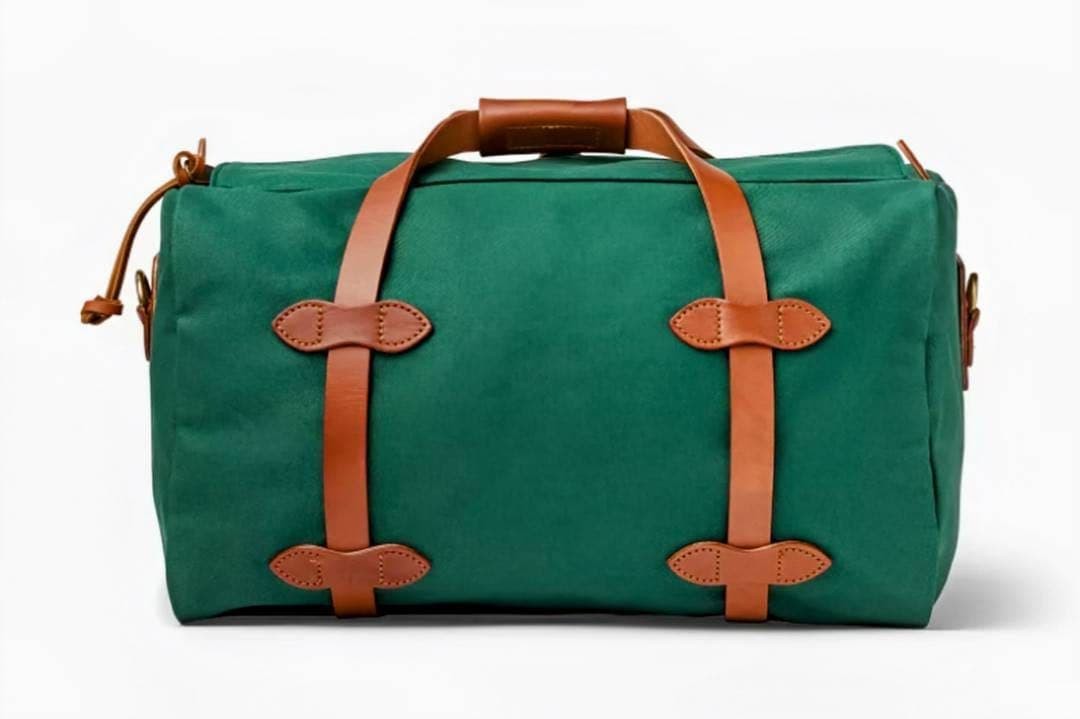 Filson Small Rugged Twill Duffle Bag Hemlock NWT LIMITED EDITION RARE From Japan
