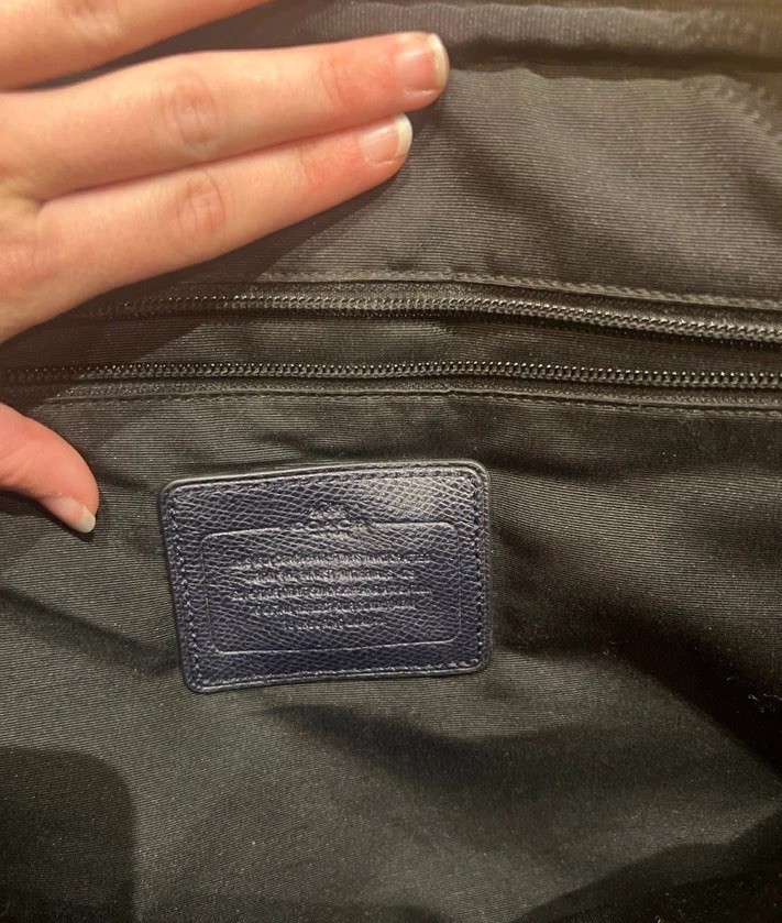 Coach Metropolitan Leather Briefcase Bag