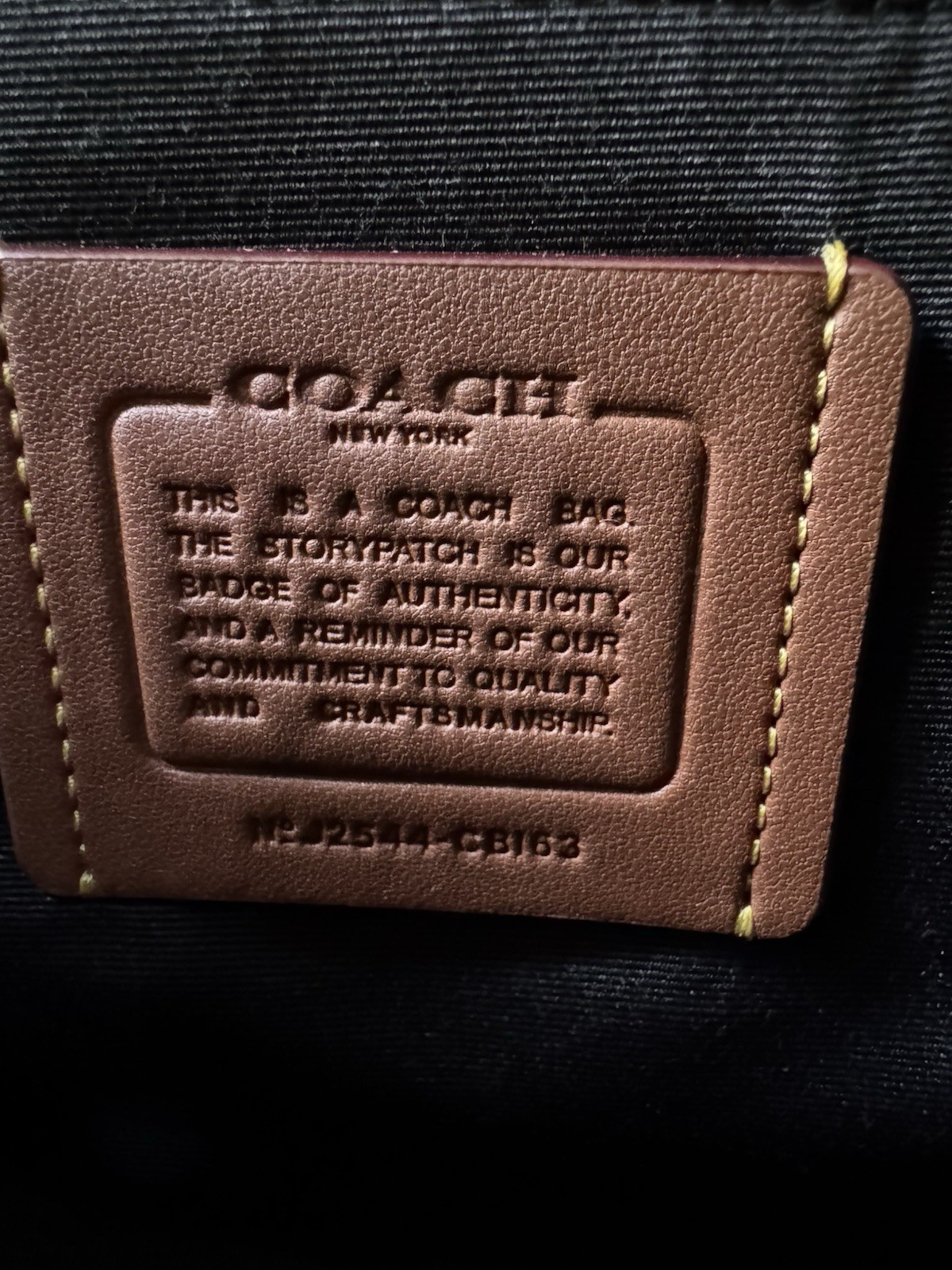 COACH MEN’S Warner Crossbody Bag Smooth grain leather NWOT
