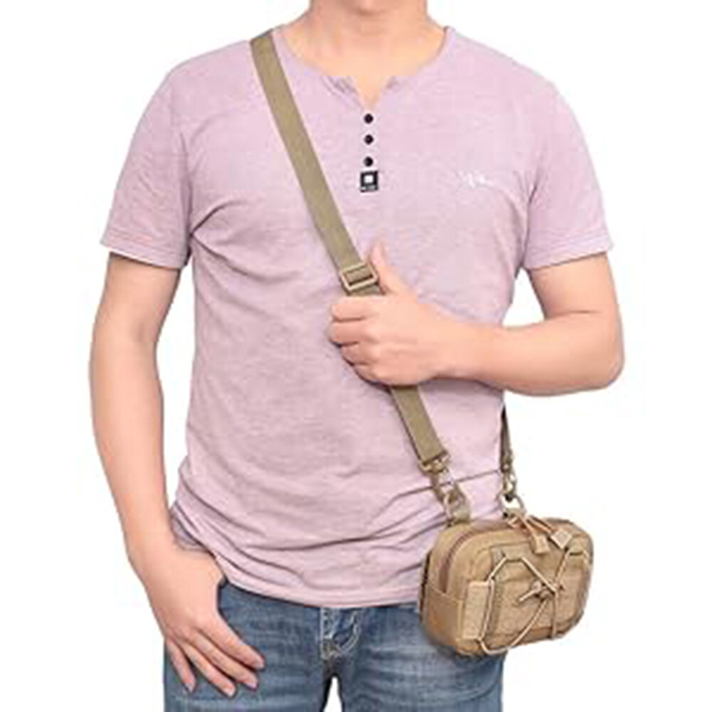 Outdoor Tactical Shoulder Bag EDC 1000D Fabric Waterproof Durable Storage Bag US
