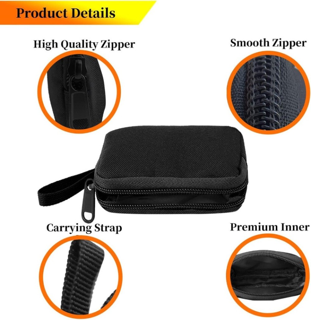Tactical Mini Black Pouch EDC Utility Belt Waist Bag Tool Gadget Organizer Pack