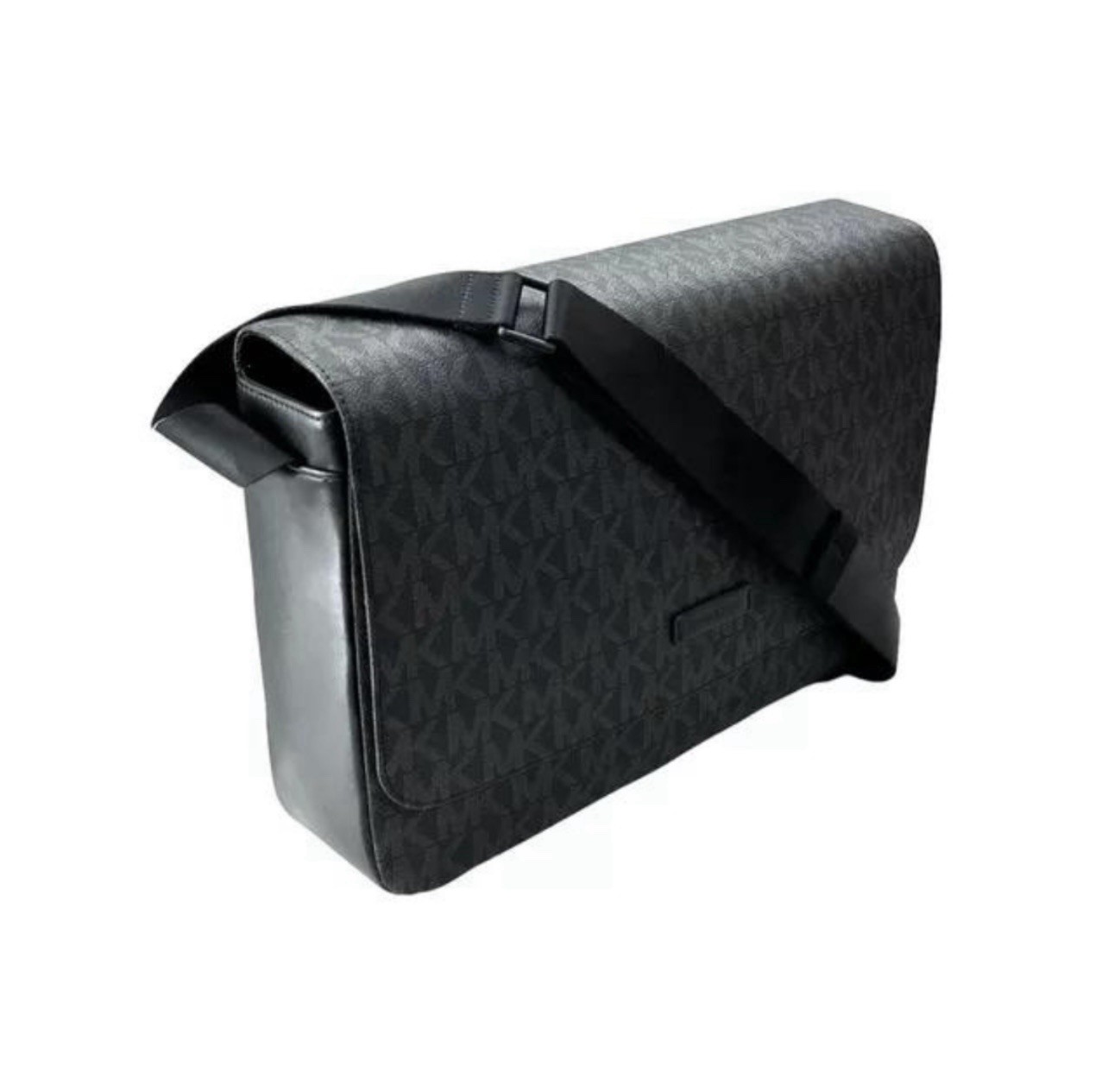 Michael Kors Men’s Bryant Medium Briefcase Black Signature Logo 87F2LEVM2B – NWT