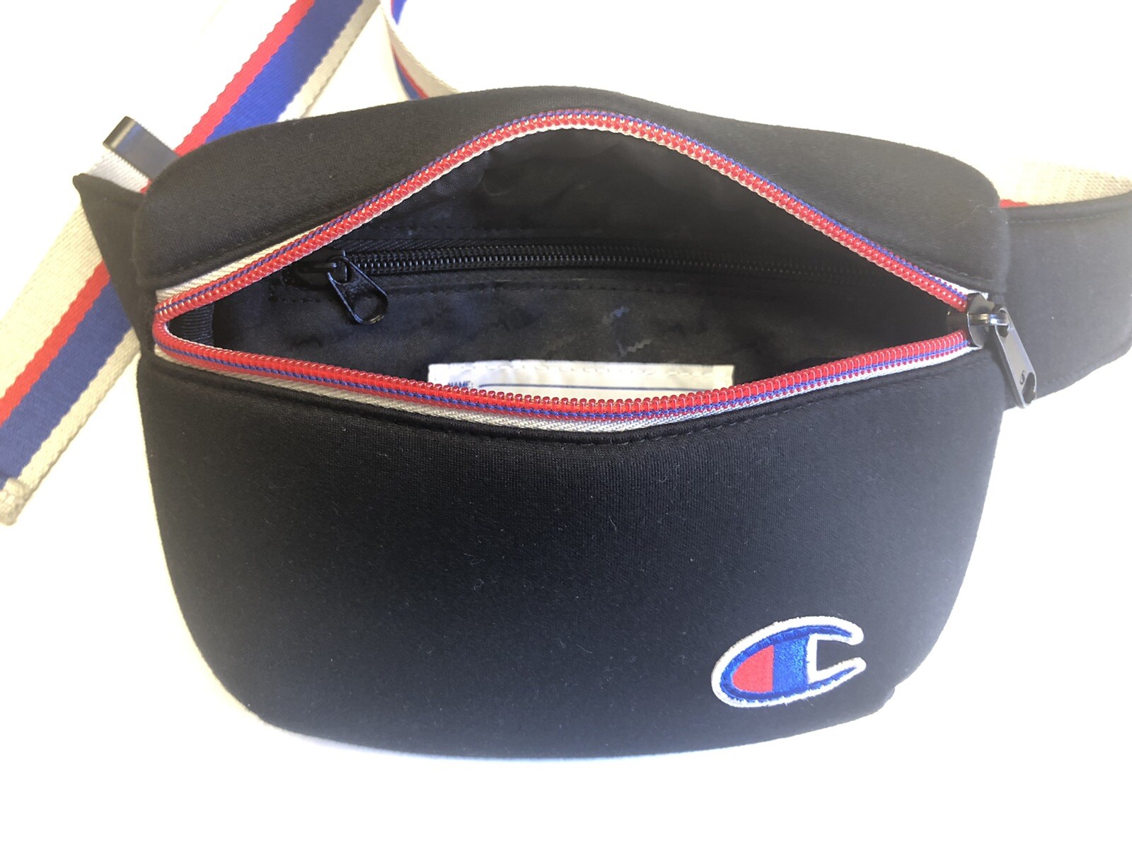 Champion Authentic Unisex Multi Purpose Belt Bag Black Logo Sport Casual