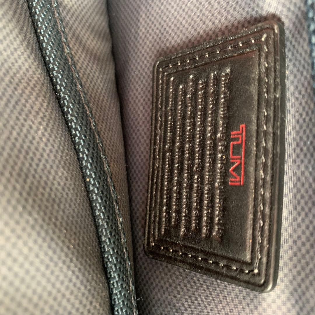 TUMI Business Bag Black Ballistic Nylon