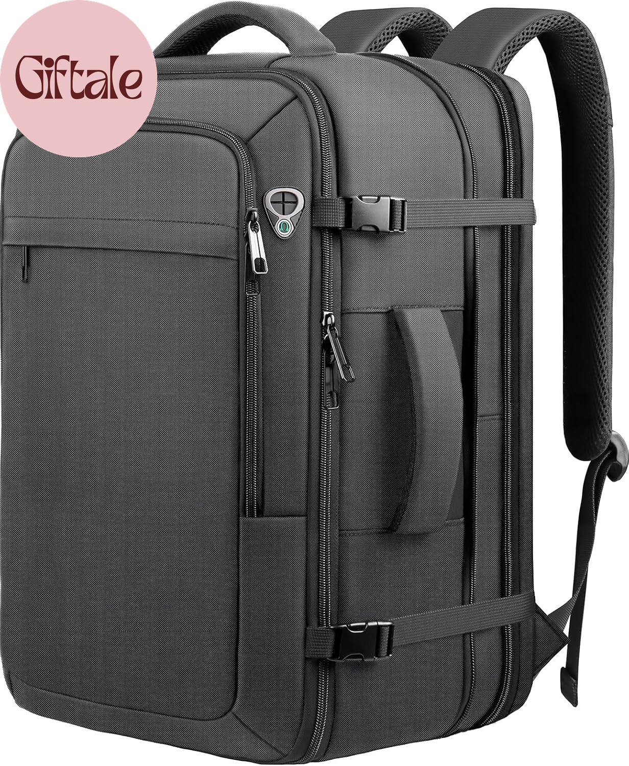 Carry on Backpack for 1-10 Days Trips, Extra Large 40L-50L Travel Backpack TSA A