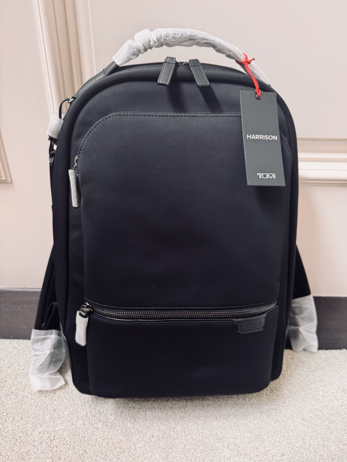 New With Tags – Tumi Harrison Bradner Black Backpack Rucksack Bag