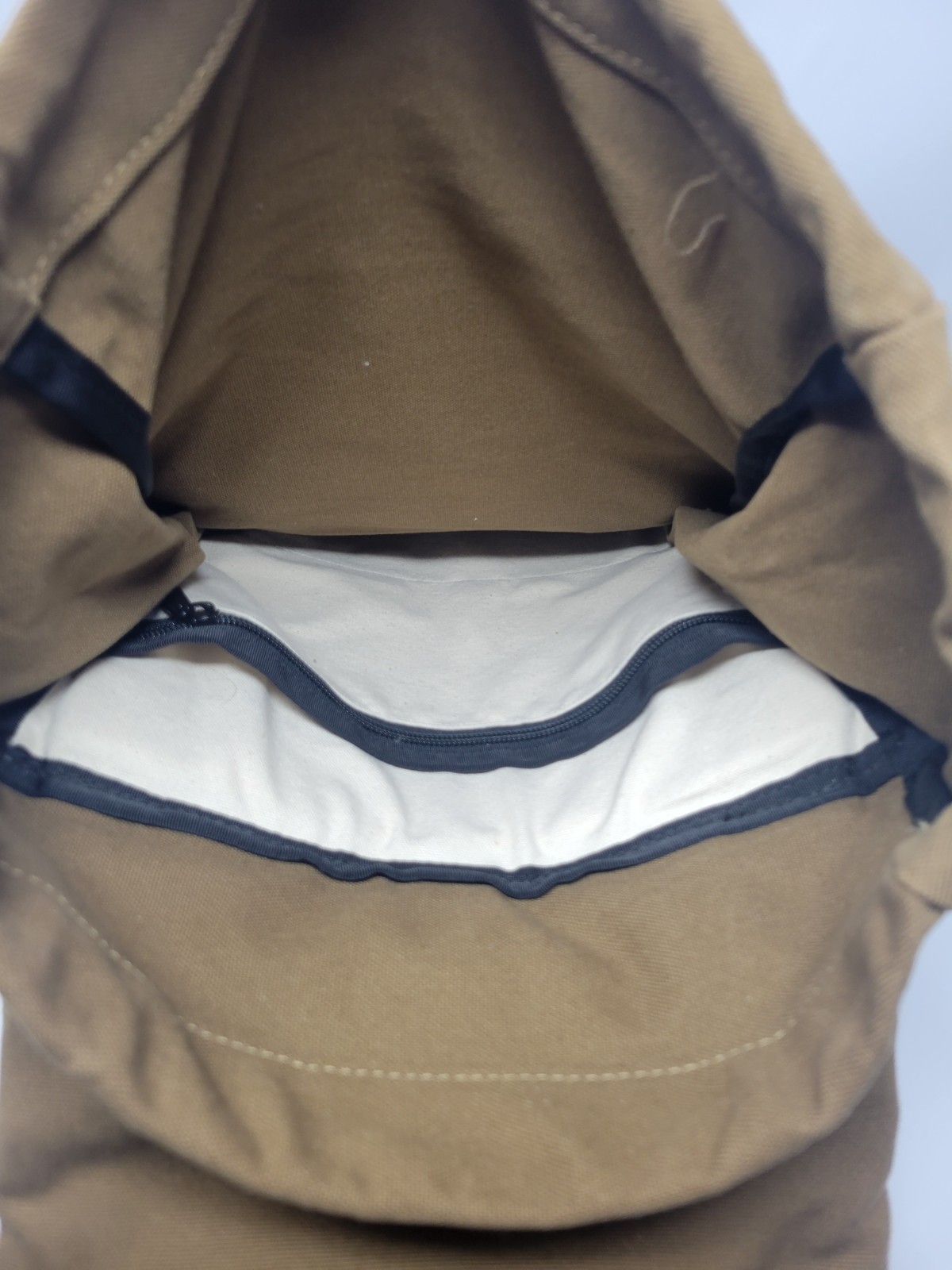 Topo Designs Rover Pack Heritage Dark Khaki Canvas / Dark Brown Leather Adult