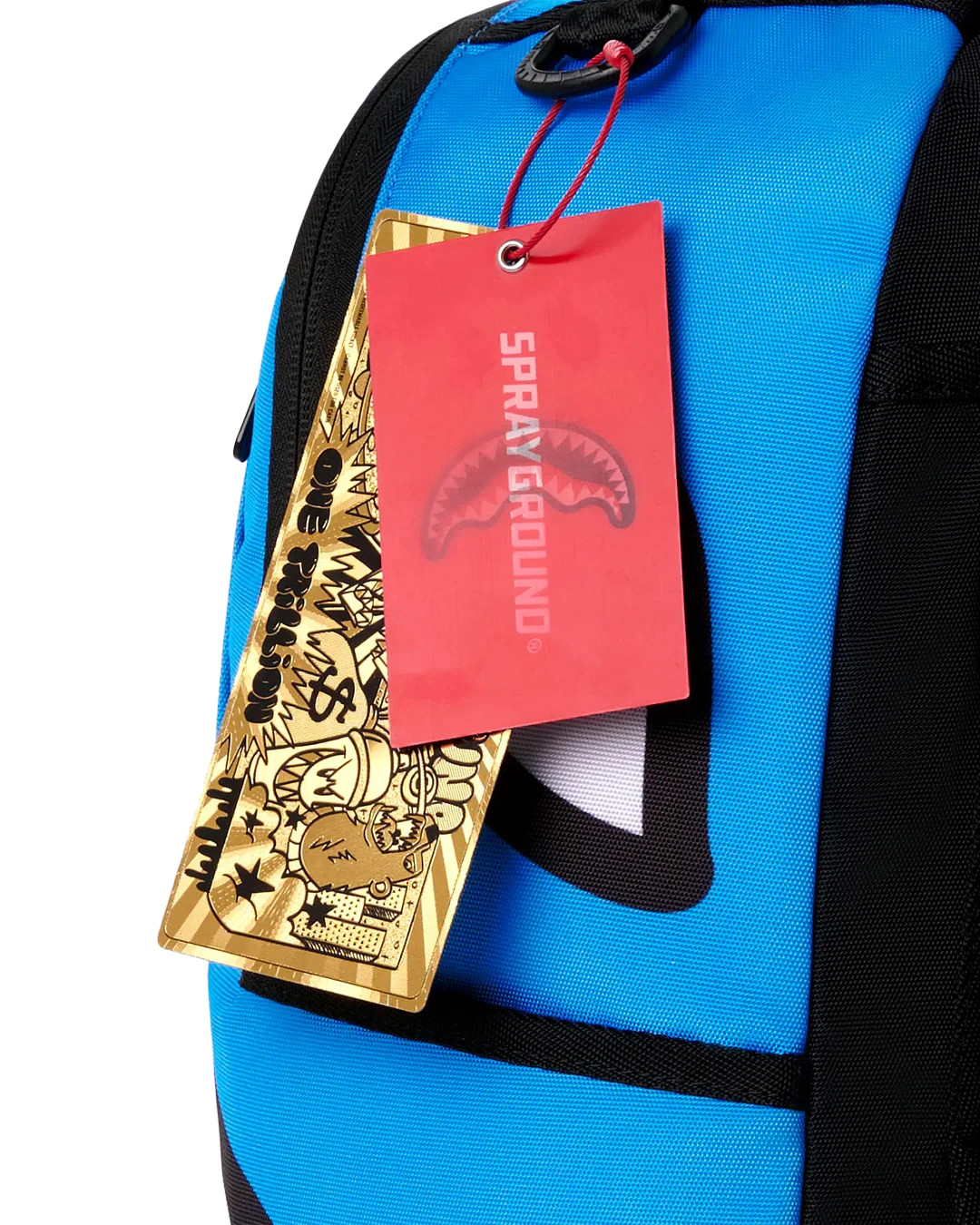 Sprayground Cookie Monster TAKE A BITE Backpack🔥Blue Bookbag Kids School Bag