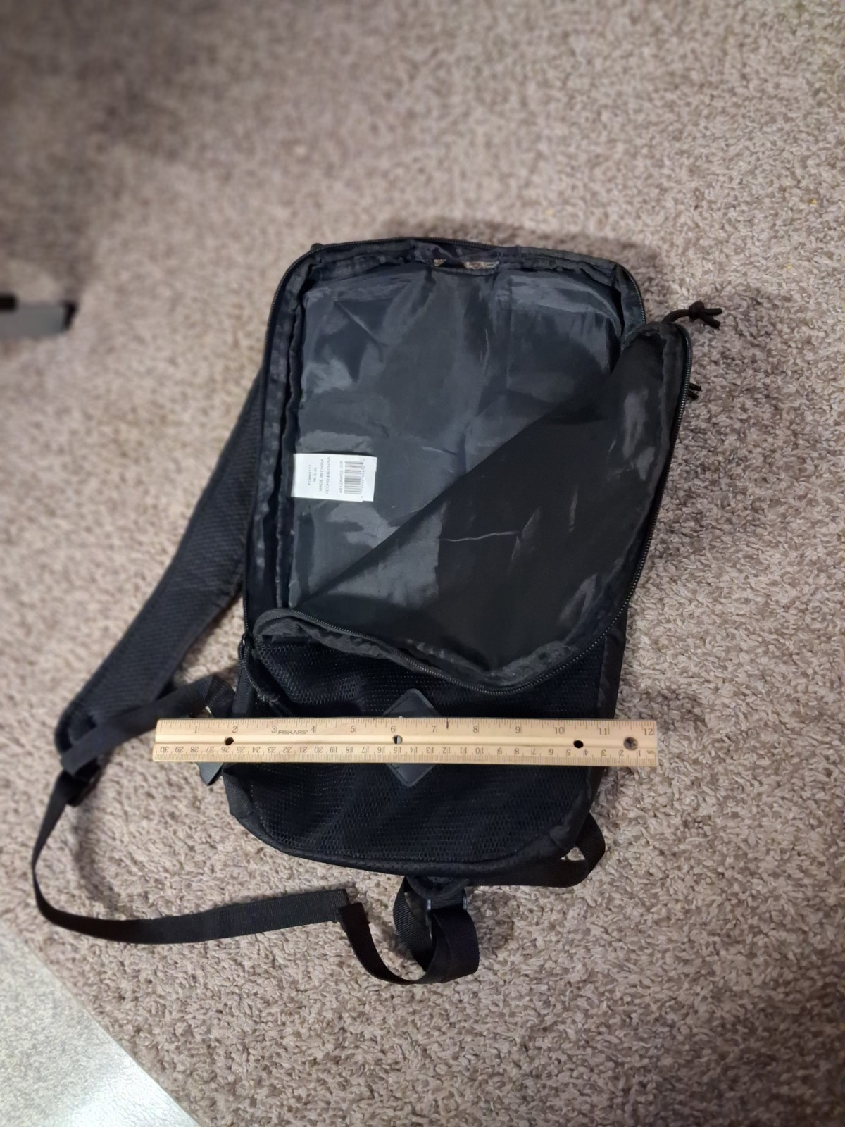 Black Athletics Works Backpack