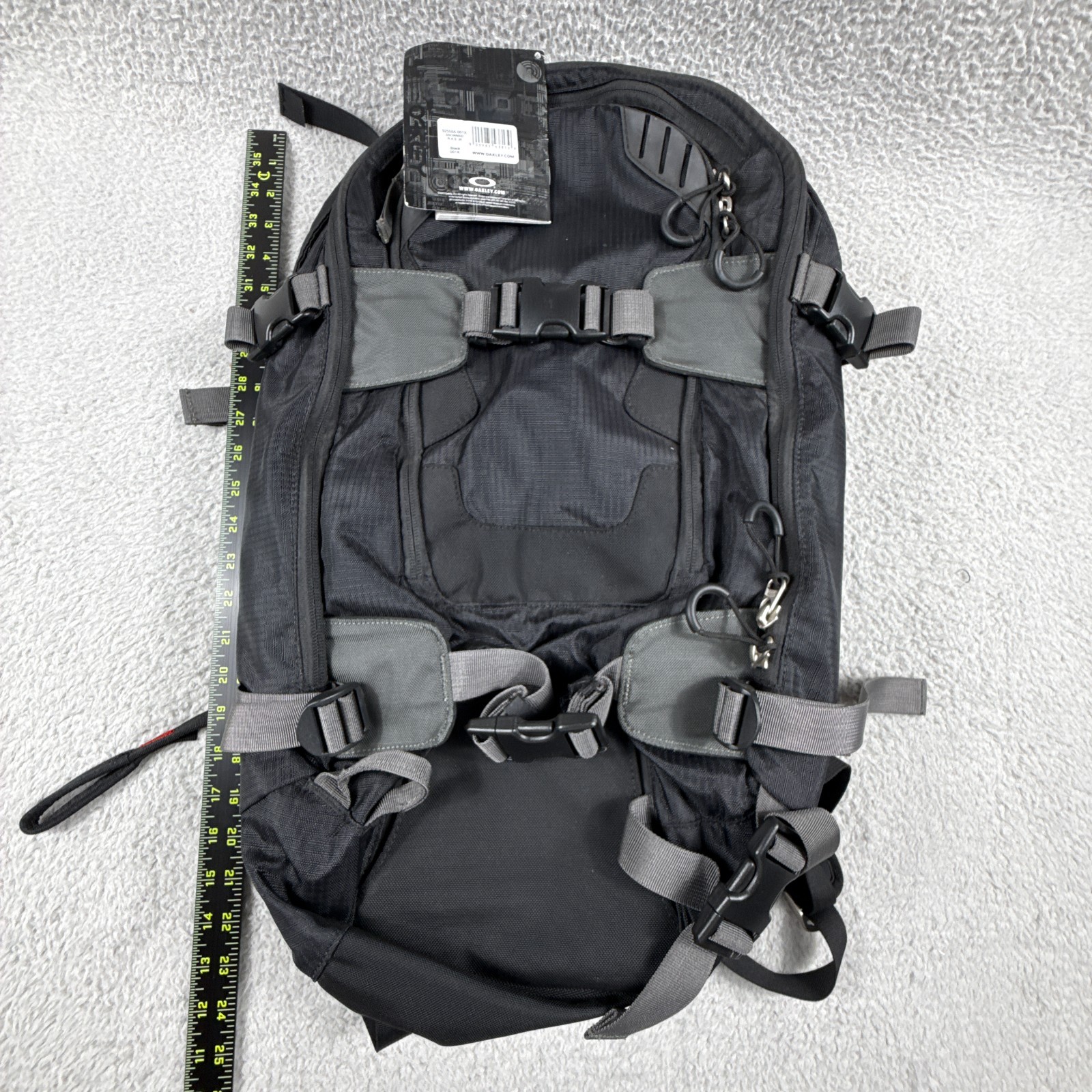 Oakley Backpack Mens Black Snowmad RAS 30L Backcountry Ski Snowboard Pack NWT