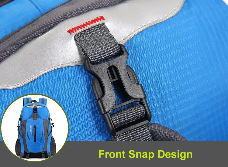 Travel Bag w/ Laptop Sleeve & Waist Shoulder Backpack For Men Women Camping Bag