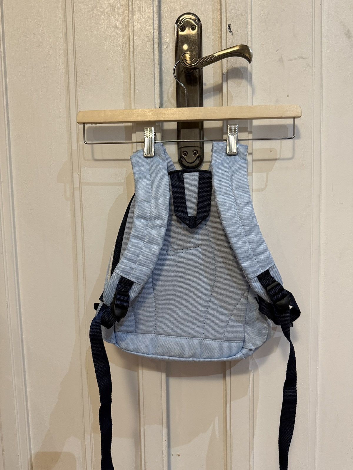 Nike Mini Backpack – Baby Blue Y2K Aesthetic – 30×30 cm