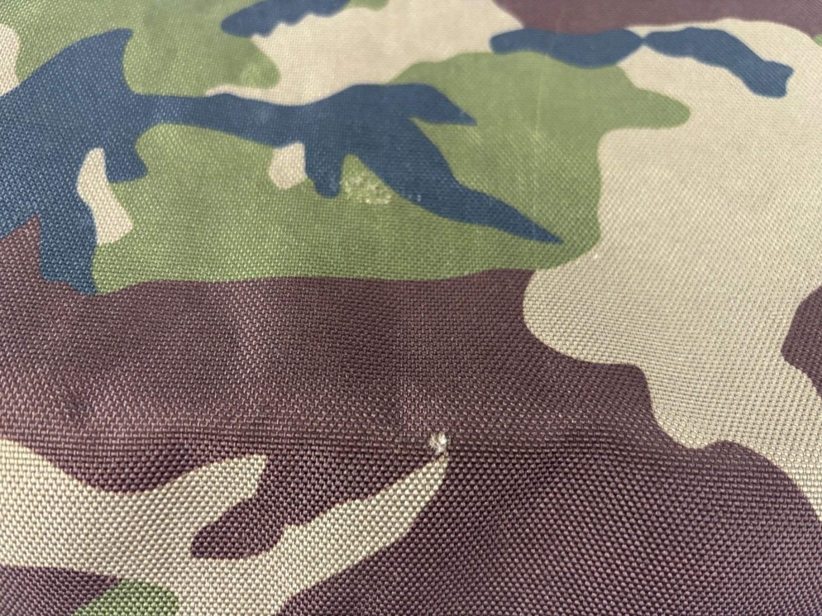 L.L. Bean Zip Hunter’s Camo Tote Bag Lined XL – NO STRAP & HAS INITIALS – Clean