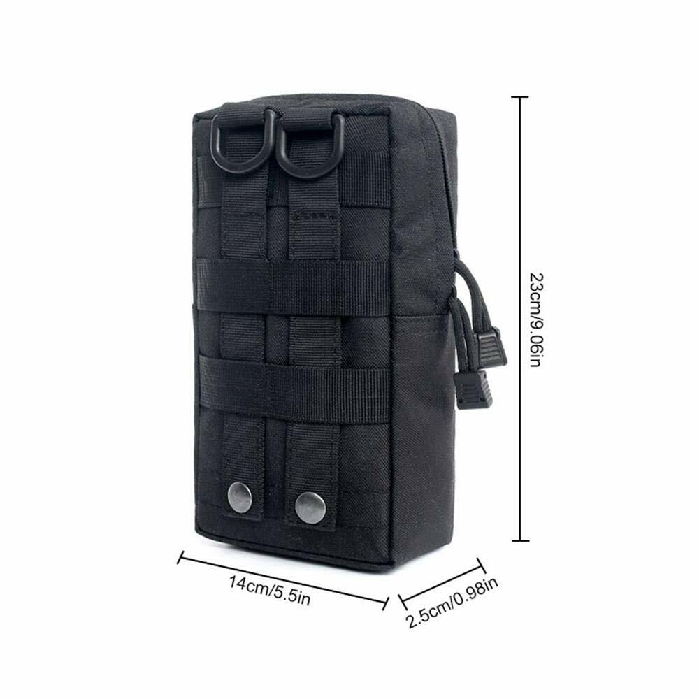 Tactical Molle Pouches Black Compact EDC Waist Bag Pack Gear Gadget Organizer US