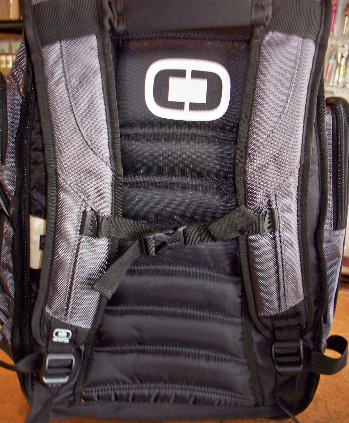 OGIO Metro Street Backpack 8 External Pocket Audio Tech Laptop James Hardie logo