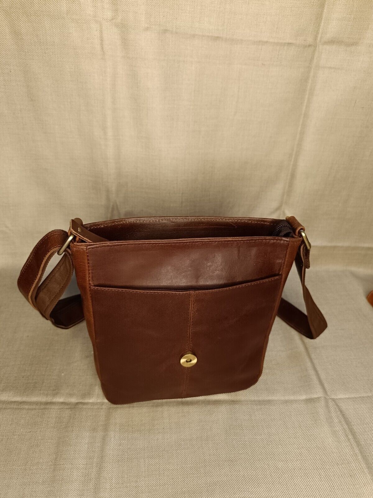 9 In Buffalo Leather Crossbody Sling Bag Purse Satchel Handbag Messenger Bags